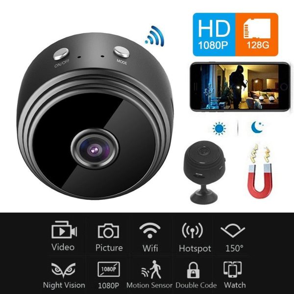 A9 Mini Camera With Stand || Wifi Camera Wireless Monitoring Hd || New Camera || Mini Wifi Camera || Home Security Dvr Sensor Wifi Cameras With V38 Apps