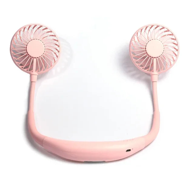 Sports Summer Neck Fanusb Rechargeable (random Color)