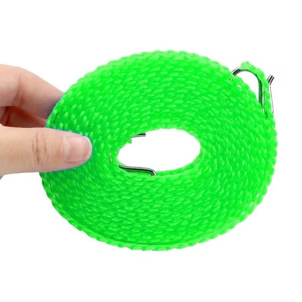 Plastic Cloth Hanging Rope Clothesline – 5 Meters (random Color)
