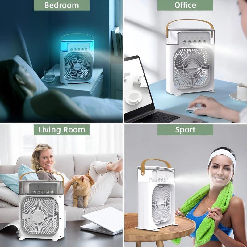 Portable mini air coller