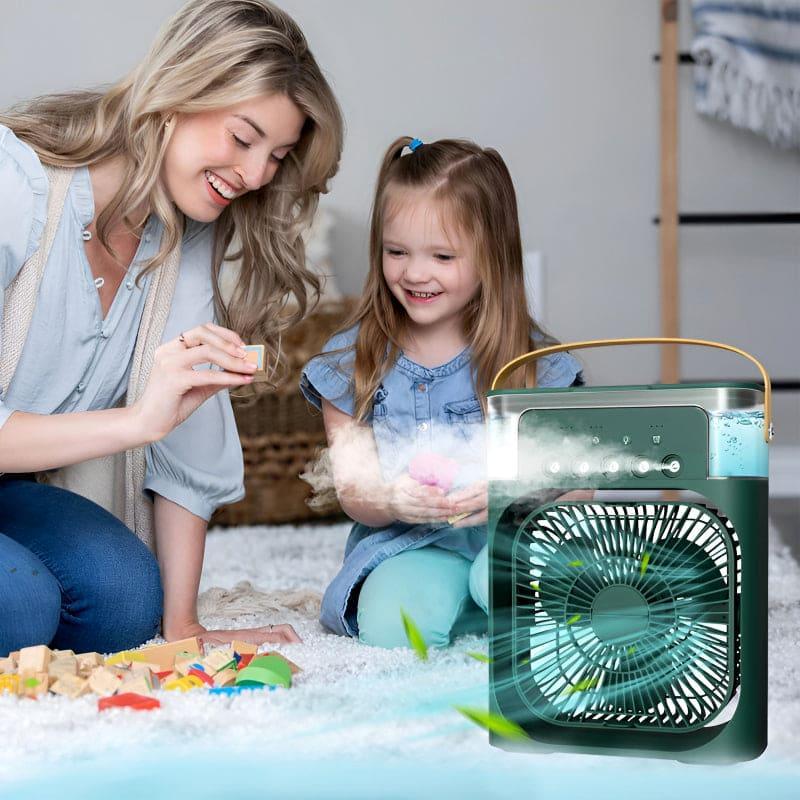 Portable mini air coller