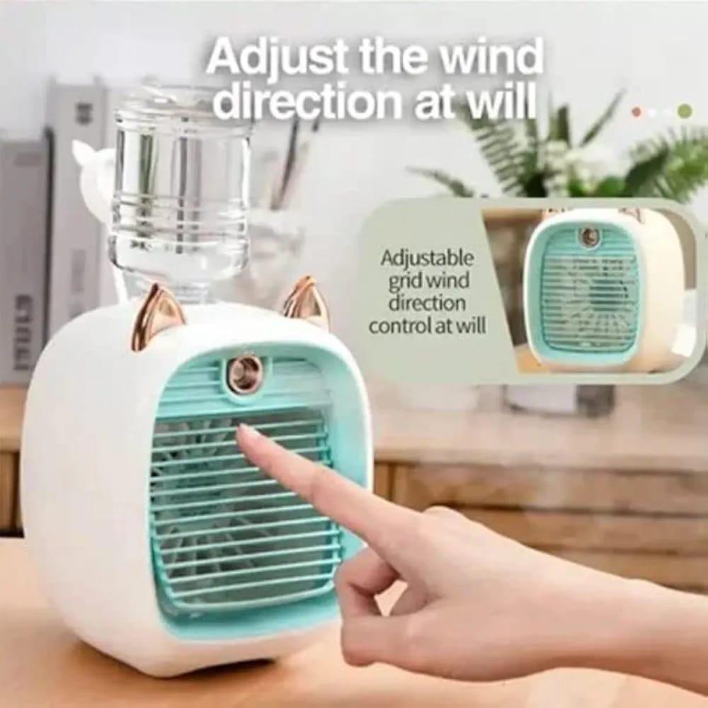 Liquid filling Air conditioner Desk fan