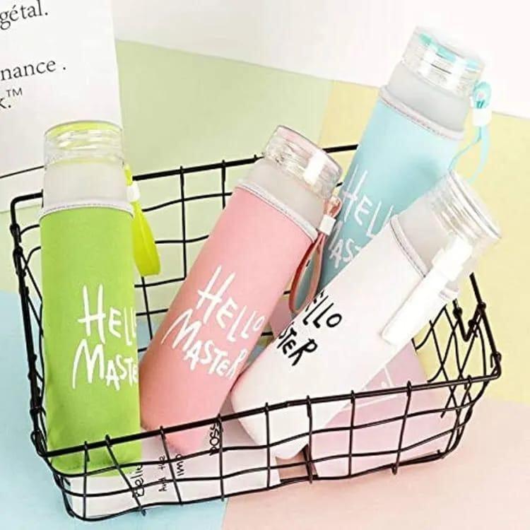 Transparent Frosted water bottle