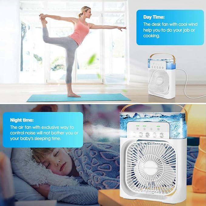 Portable mini air coller