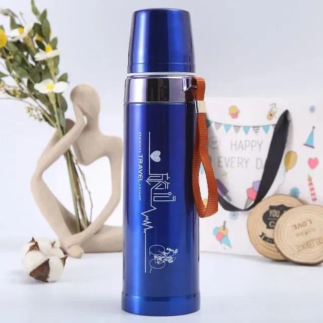 Insulated vacuum water bottle