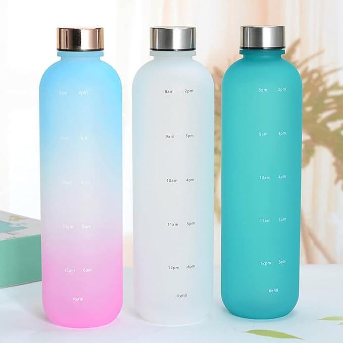Multi color insulated water bottle perfect for gym and outdoor.
