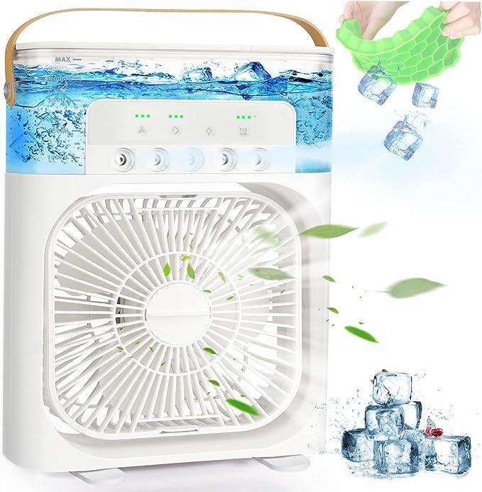 Portable mini air coller