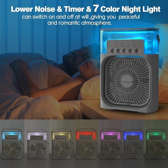 Portable mini air coller