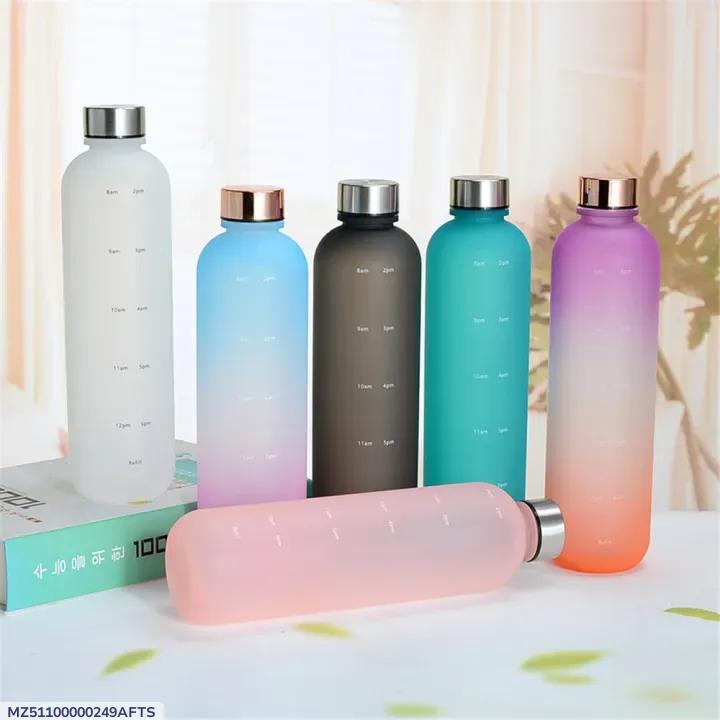Multi color insulated water bottle perfect for gym and outdoor.