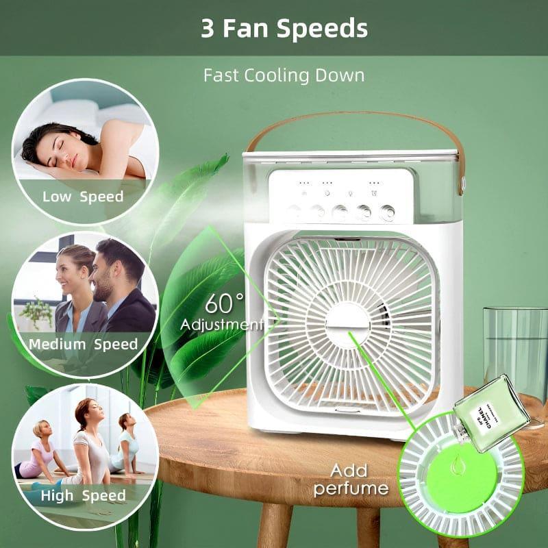 Portable mini air coller
