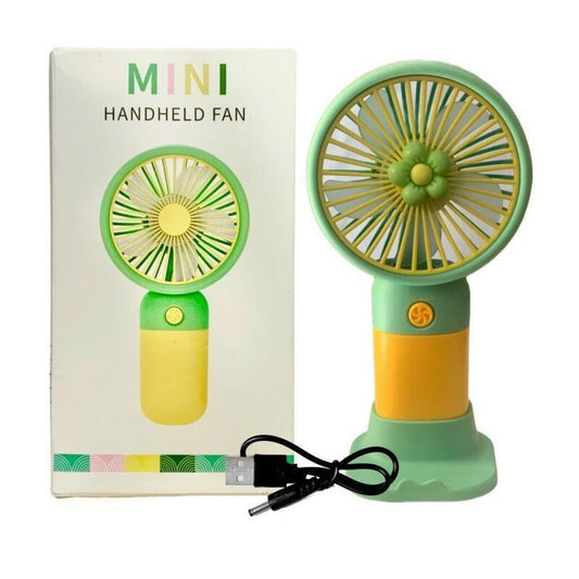 Mini portable fan recharge able