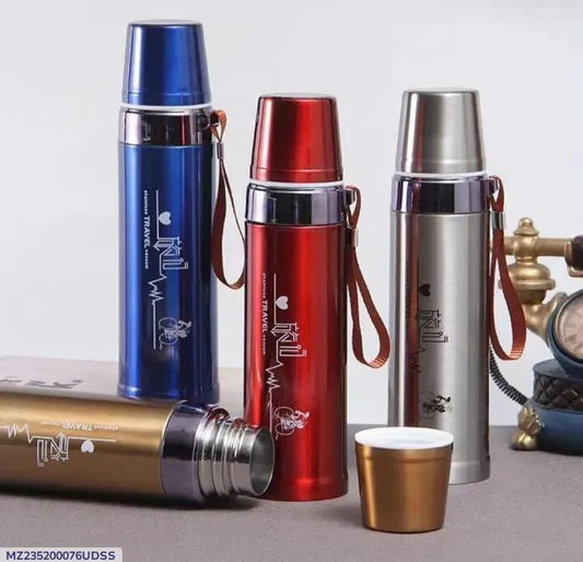 Insulated vacuum water bottle