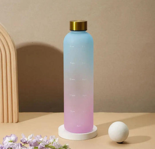 Multi color insulated water bottle perfect for gym and outdoor.